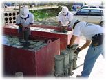 Curing Tanks for Concrete Cylinder Specimens (ISECA's Laboratory at Metro of Valencia)